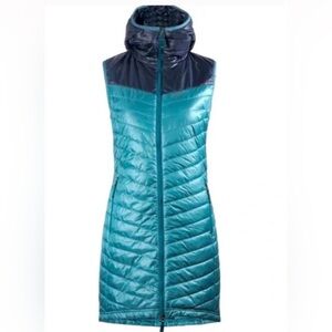 Skhoop Debbie Vest in dark blue and teal
